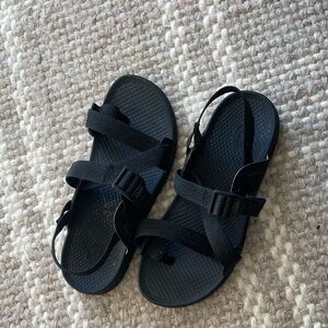 Chaco Women's Black Strappy Sandals